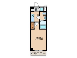 マンション赤坂の物件間取画像